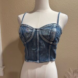 women’s jean top